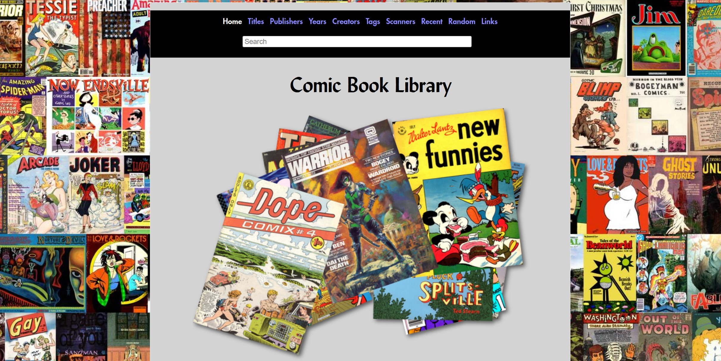  Comic Book Library 