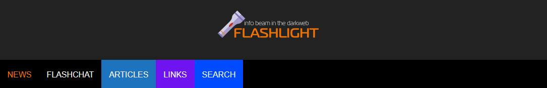 Flashlight news site