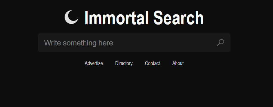 Immortal Search