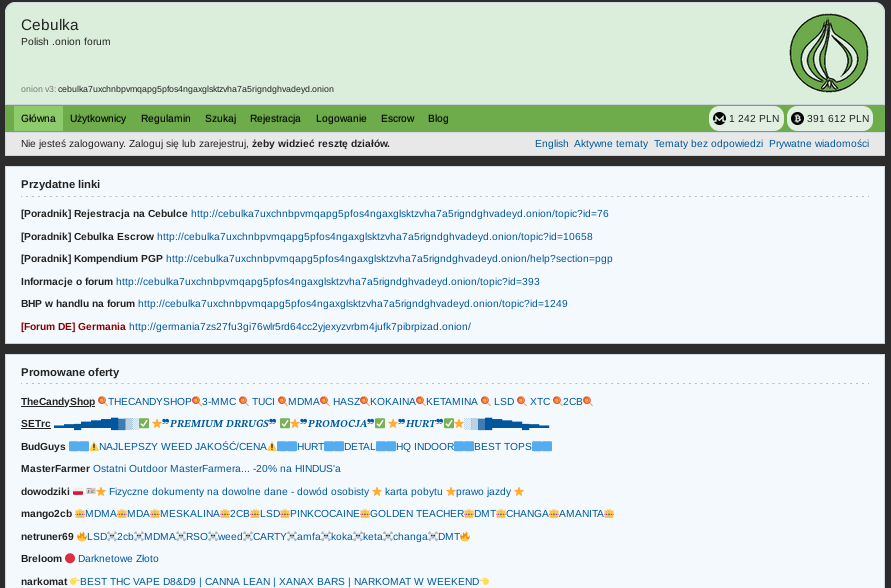 Cebulka forum main page Cebulka forum main page